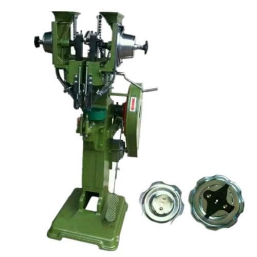 Distance Adjustable Twin Heads Automatic Riveting Machine